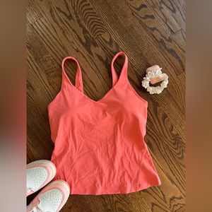 Lululemon align waist length tank sz 8
